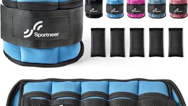 Sportneer Adjustable Ankle Weights Set: Enhance Your Workout with Versatile Strength Training